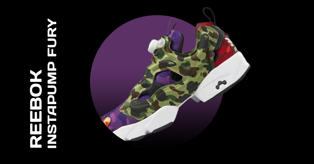 Reebok insta deals pump bape